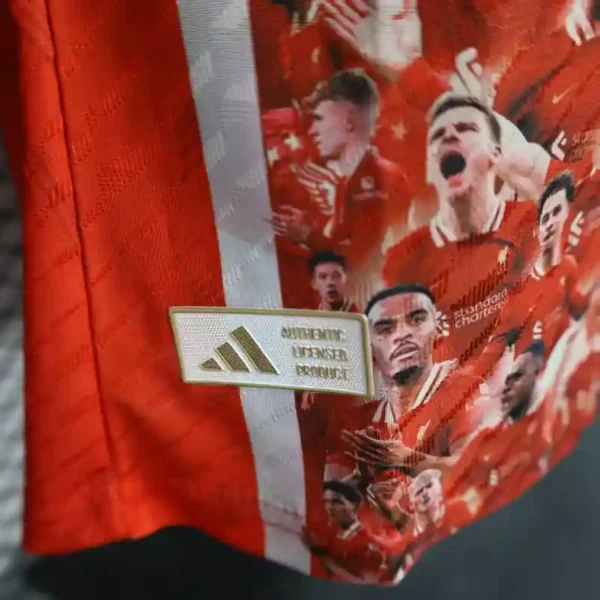 LiverpooI Champions 20 Times kit – Player Version