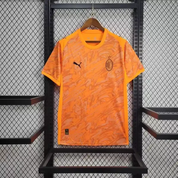 Ac Milan 25/26 Goalkeeper Orange Kit
