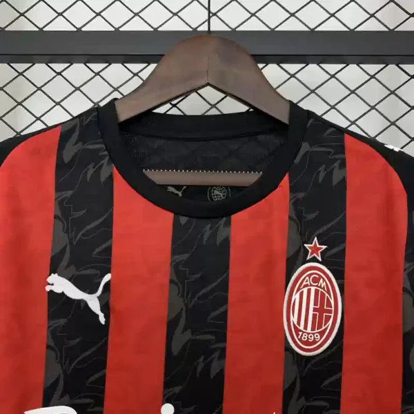 Ac Milan 25/26 Home Kit – Fan Version