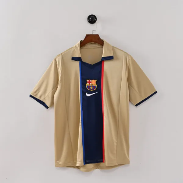 FC Barcelona 2001/02 Home Kit - Retro Kit