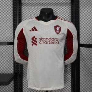 IiverpooI Away Jersey 25/26 -Long Sleeves Player Version
