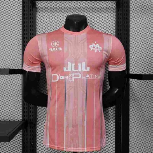 Olympique De Marseille Pink Kit - Player Version