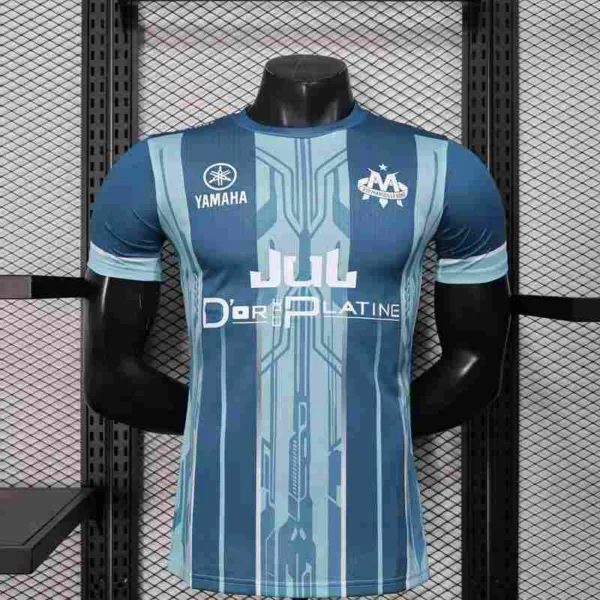 Olympique De Marseille Blue Kit - Player Version