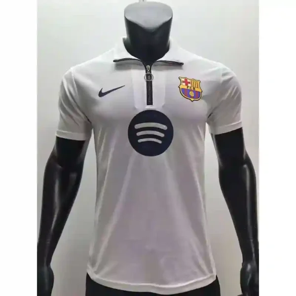 FC Barcelona White Polo Special Kit