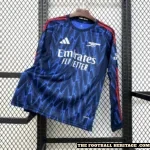 Arsenal 25/26 Away Kit Long Sleeve