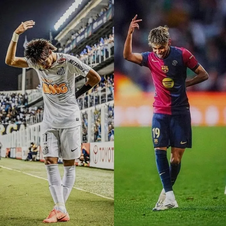 lamine yamal and neymar
