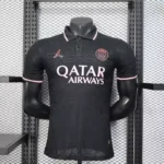 PSG Polo Black & pink Kit – Player Version football kit
