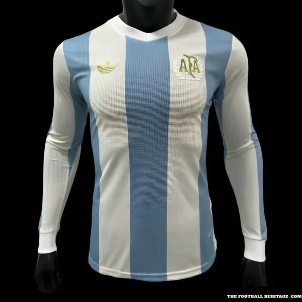 Argentina 50Th Anniversary Kit Long Sleeves – Player Version