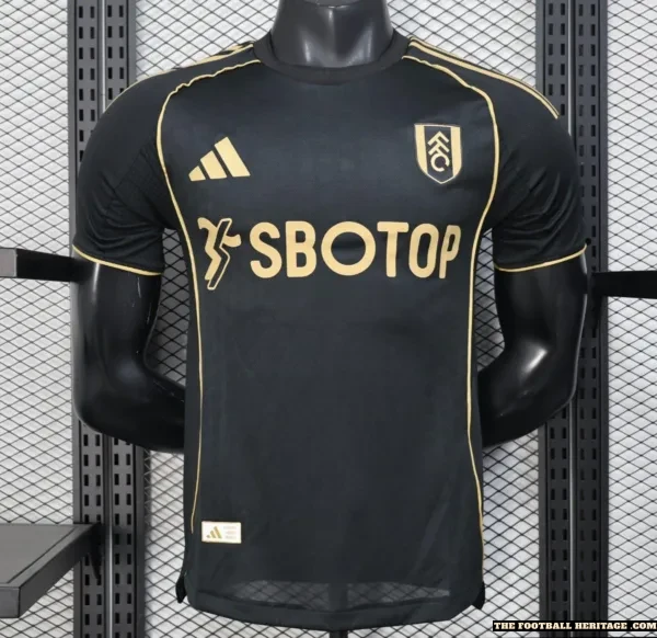 Fulham 25/26 Away black Kit