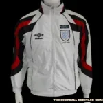 England 1996/98 White Tracktop