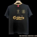 LiverpooI Istanbul 2005 Black and Gold Kit