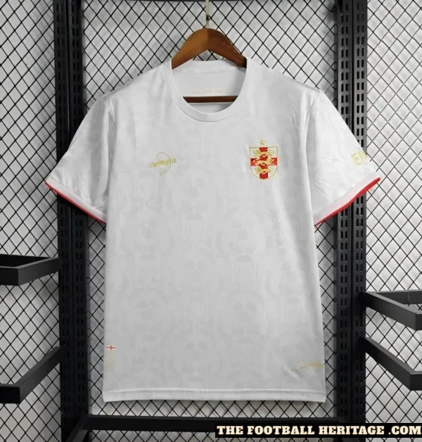 England 2024 Comma White Shirt