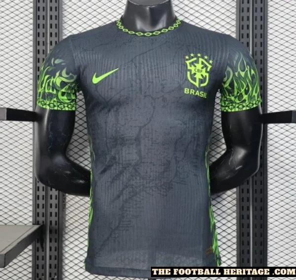 Brazil 2025/26 Green Flam Kit