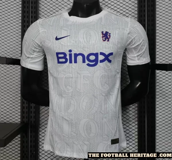 Chelsea FC 25/26 White London Kit