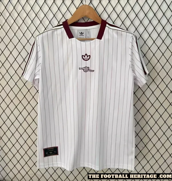 Arsenal Classic Terrace Icons White T-Shirt