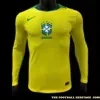 Brazil 2025/26 Home Long Sleeves Kit