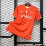 Napoli orange Goalkeeper Kit