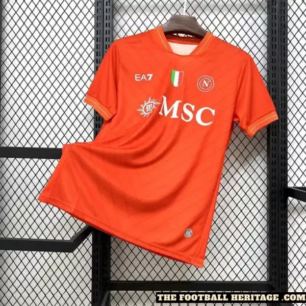 Napoli orange Goalkeeper Kit