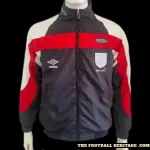 England 1996/98 White Tracktop