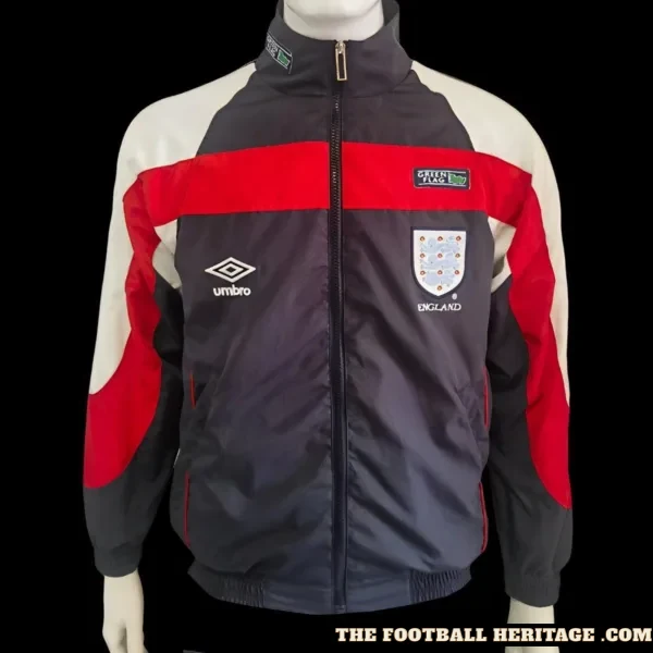 England 1996/98 White Tracktop