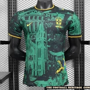 Brazil 2025/26 Black and Green Kit
