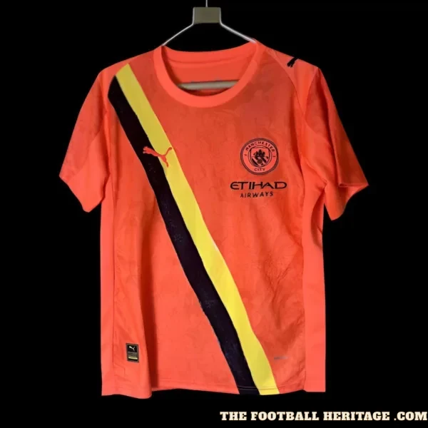 Manchester City 2025/26 Orange Kit