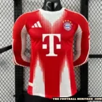 Bayern Munich Home Kit Long Sleeve