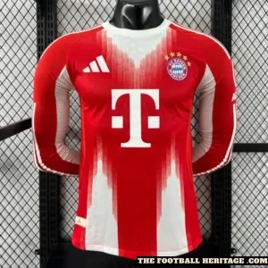 Bayern Munich Home Kit Long Sleeve