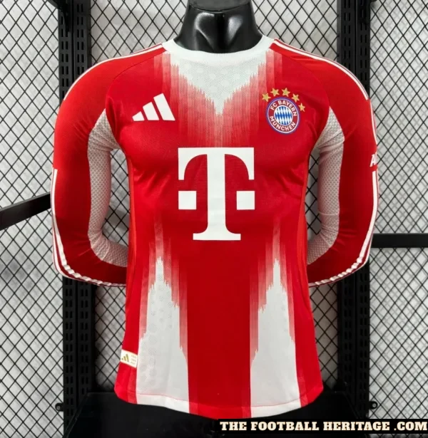 Bayern Munich Home Kit Long Sleeve