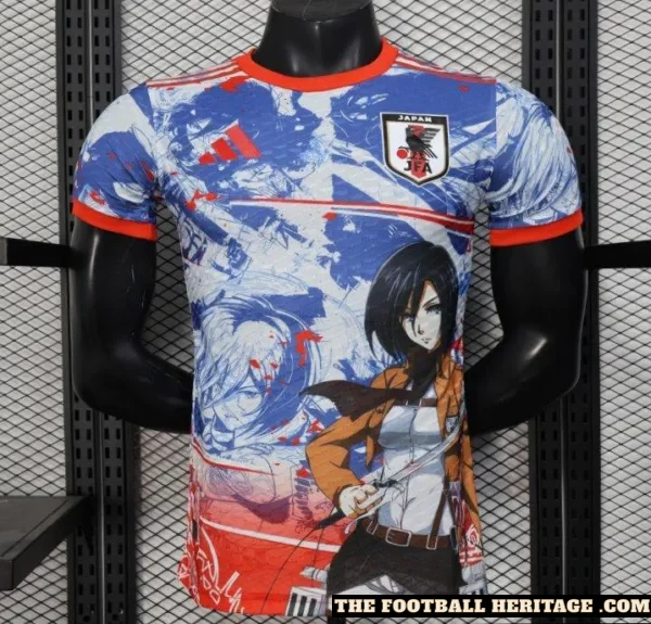 Japan Mikasa Kit Attack on Titan