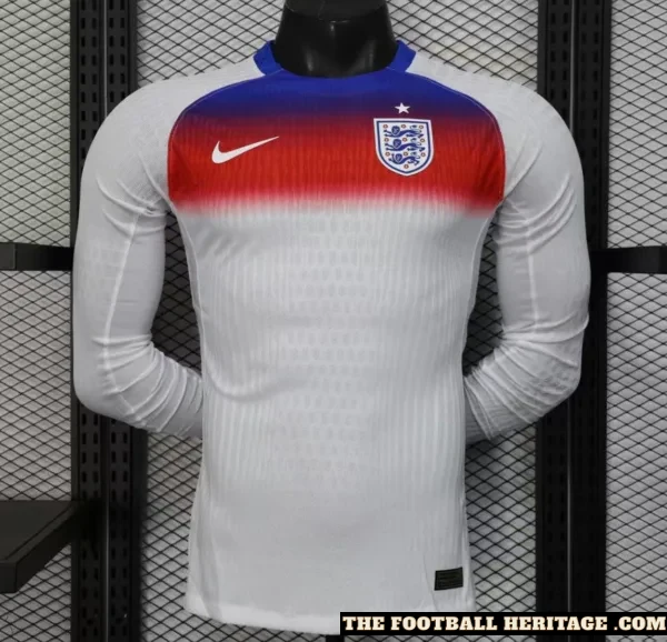 England 2025 Home Kit Long Sleeves
