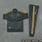 Man United Black and Gold Tracksuit
