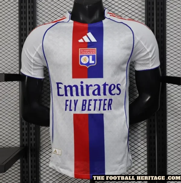 Maillot Olympique Lyonnais 25/26 Home kit