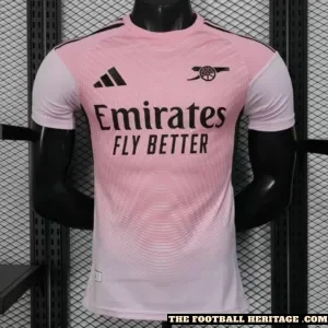 Arsenal Pink Kit 2025