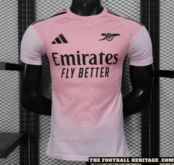 Arsenal Pink Kit 2025