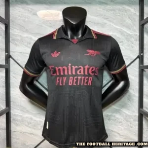 Arsenal Black and Pink Kit