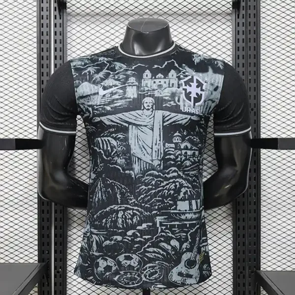 Brazil The Redeemer Black Kit