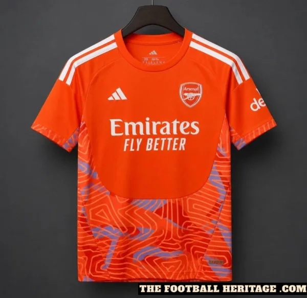 Arsenal Goalkeeper Orange Kit