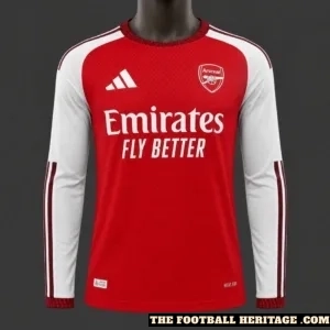 Arsenal Home kit Long Sleeves