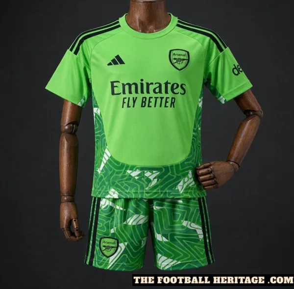Arsenal Goalkeeper Green Kit