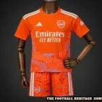 Arsenal Goalkeeper Orange Kit