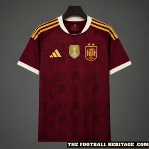 World Cup 2026 Spain Champs Maroon Kit