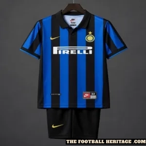 Inter Milan 98/99 Home kit – Kids