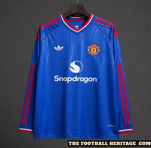 Man United 26/27 Away Kit Long Sleeve - Fan Version