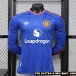 2026/27 Manchester United Away Kit Player Version Long Sleeves