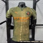 Manchester City Dark Green Kit