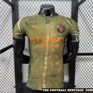 Manchester City Dark Green Kit