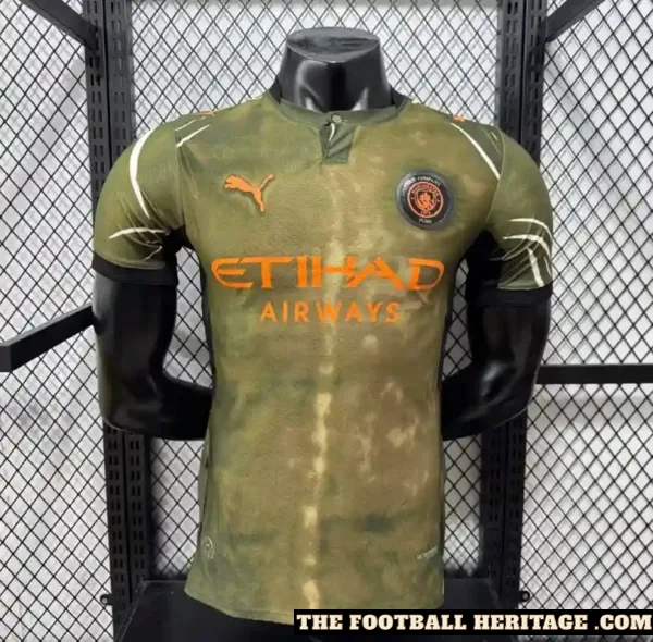 Manchester City Dark Green Kit
