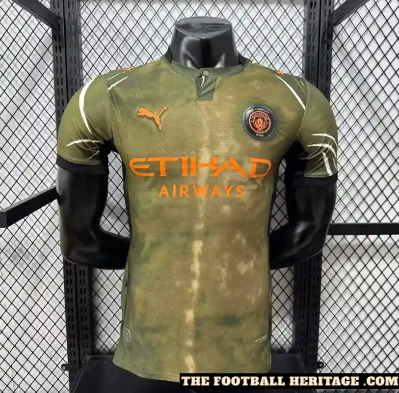Manchester City Dark Green Kit