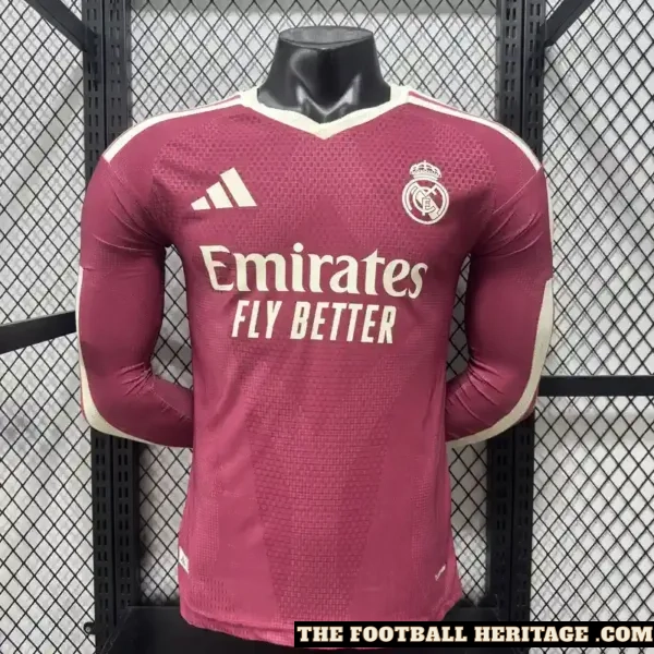 26/27 Real Madrid Third Kit Long Sleeve Player version
